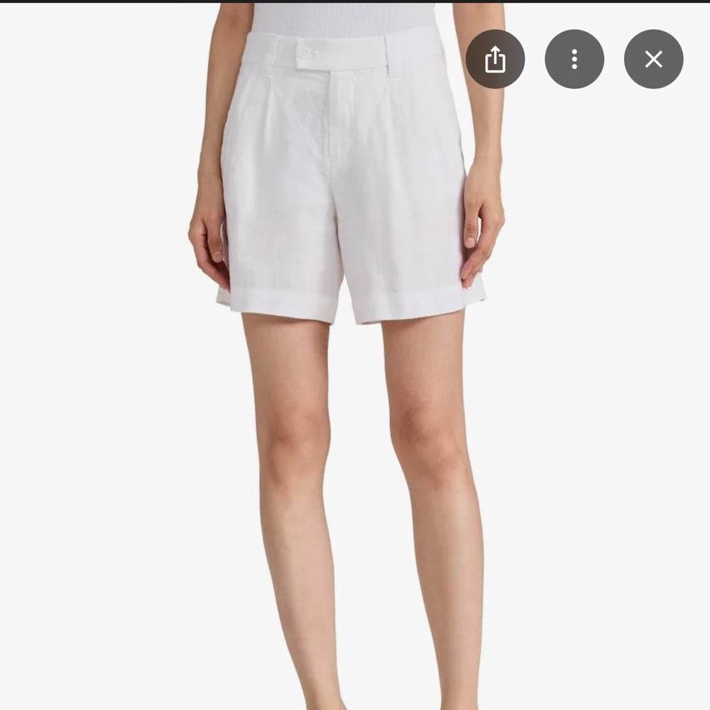 Alex Mill Light Beige Linen Shorts